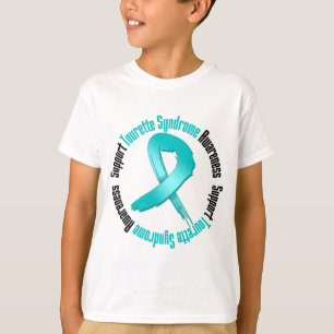 T-shirt Conscience de syndrome de Tourette de soutien