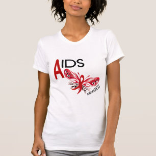 T-shirt Conscience du papillon 3 du SIDA/HIV
