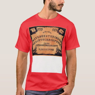 T-shirt Conseil d'administration de Warrantuija