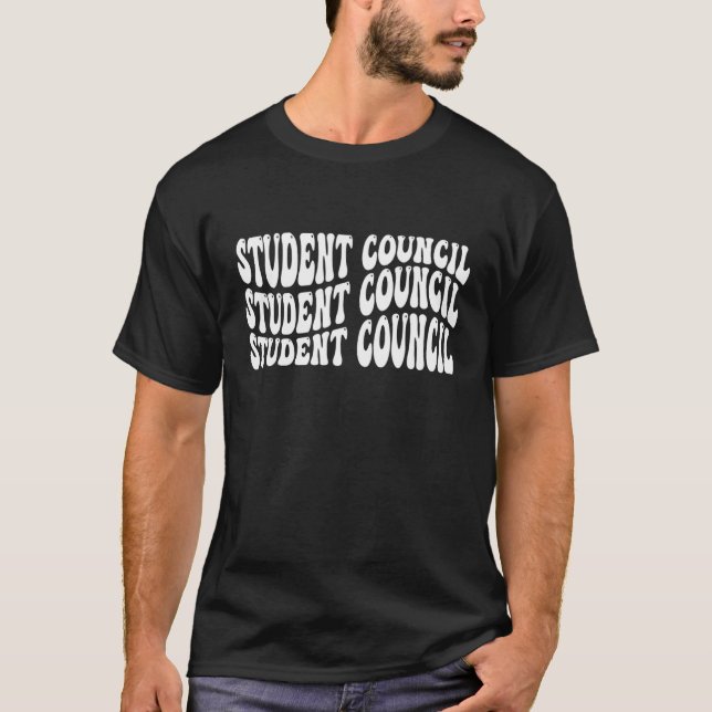 T-shirt Conseil étudiant 2 (Devant)