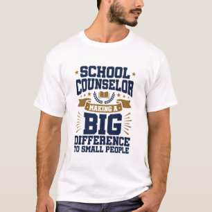 T-shirt Conseil scolaire Faire une grande différence Petit