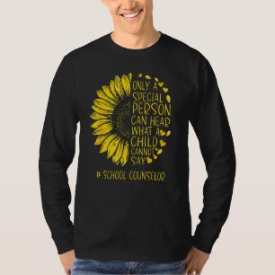 T-shirt Conseiller de l'école tournesol Personne spéciale