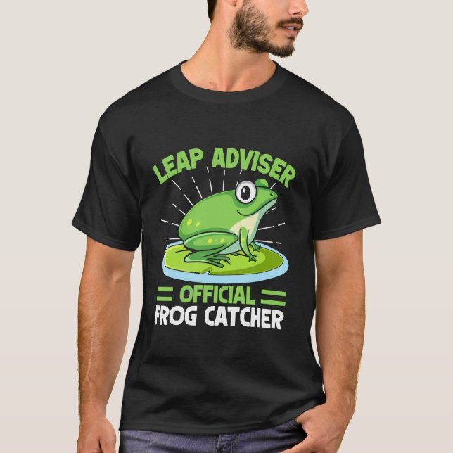 T-shirt Conseiller de saut de preneur de grenouille Grenou (Devant)