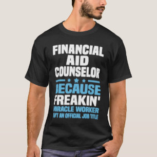 T-shirt Conseiller en aide financière