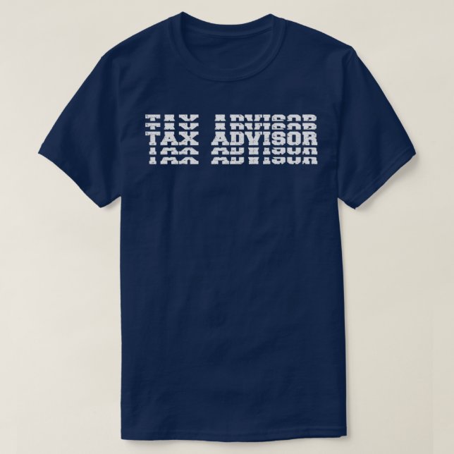 T-shirt Conseiller fiscal 2 (Design devant)