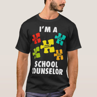 T-shirt Conseiller scolaire Drôle cadeau d'appréciation po