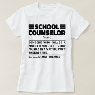 T-shirt Conseiller scolaire Noun Conseiller Spécialiste Fu