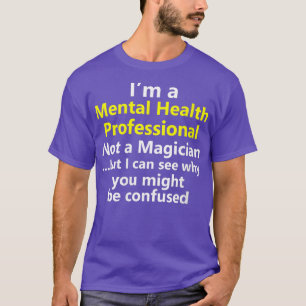 T-shirt Conseillère en santé mentale pour femmes héroïnoma