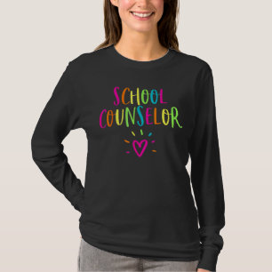 T-shirt Conseils À L'École Conseiller Appréciation Retour 