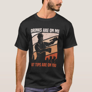 T-shirt Conseils de barman sont à vous conception pour bar