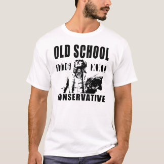 T-shirt conservateur de Jefferson de vieille école