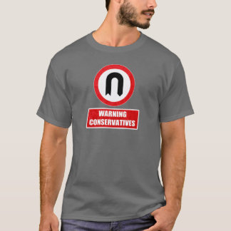 T-shirt CONSERVATEURS D'AVERTISSEMENT (tour d'U)