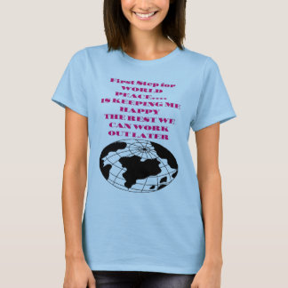T-shirt Conservation de la paix