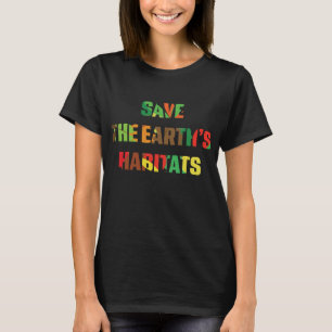 T-shirt Conservation de la Terre