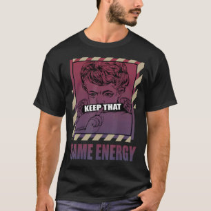 T-shirt Conserver cette même énergie V3 Fade Carbon 700s C