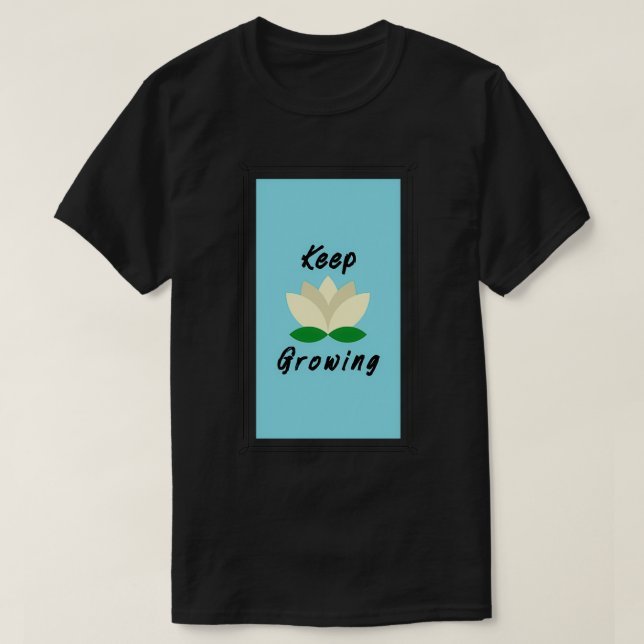 T-shirt Conserver la lumière croissante (Design devant)