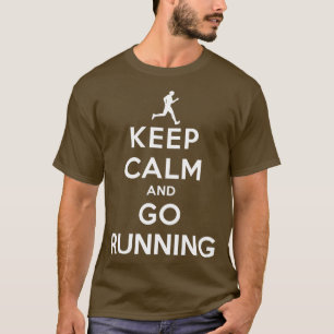 T-shirt Conserver le calme et continuer à exécuter DSMale