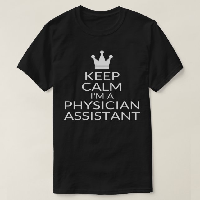 T-shirt Conserver Le Calme Ix27m Un Médecin Assistant Méde (Design devant)