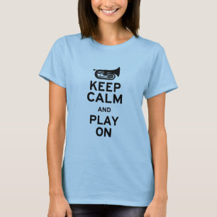 T-shirt Conserver le calme - Marching Baritone
