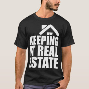 T-shirt conserver l'immobilier
