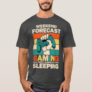 T-shirt Console de jeu du Joueur vidéo de prévisions de fi