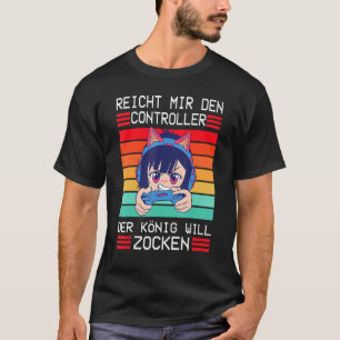 T-shirt Console de jeu Enich Mir Den Contrôleur König