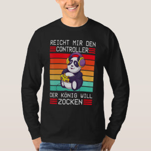 T-shirt Console de jeu Enich Mir Den Contrôleur König