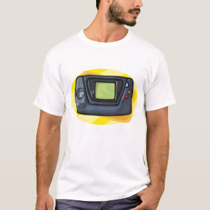 T-shirt Console de jeu portable rétro des années 90 pour j