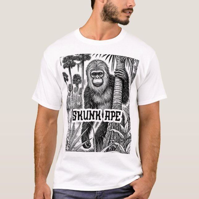 T-shirt Conspiration Cryptide - Ape Skunk (Devant)