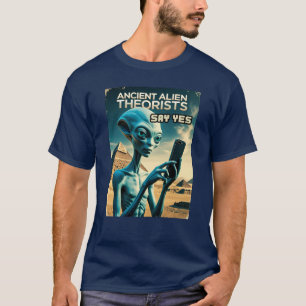 T-shirt Conspiration pyramidale des anciens Aliens de l'OV