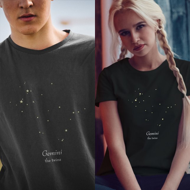 T-shirt Constellation de Gemini (Créateur téléchargé)