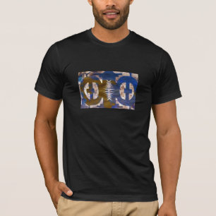 T-shirt Constellation Primitive Abstraite Géométrique