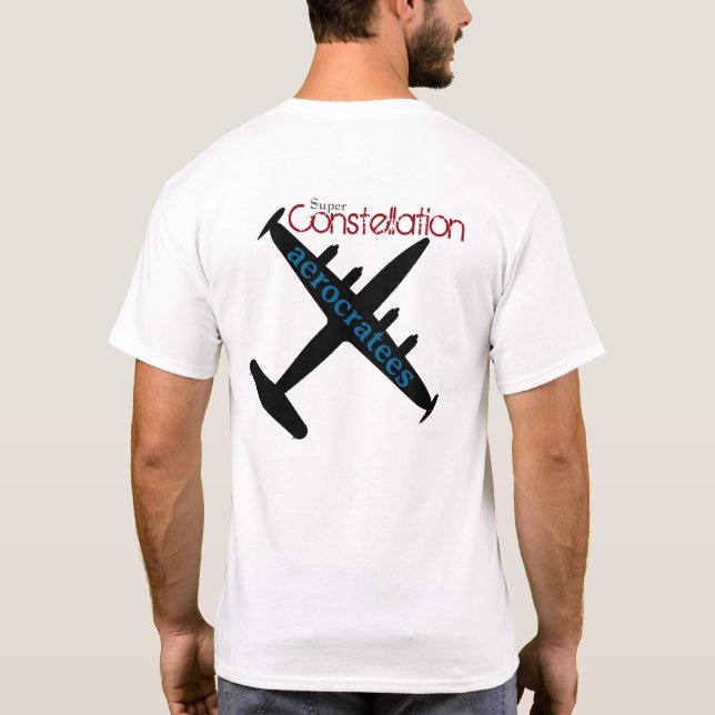 T-shirt constellation superbe d'aerocratees (Dos)