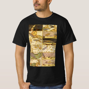 T-shirt Constellations Vintage, Astronomie Antique & Étoil