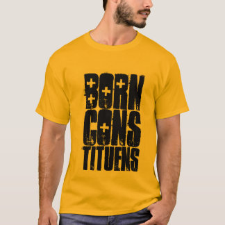 T-shirt Constituants nés
