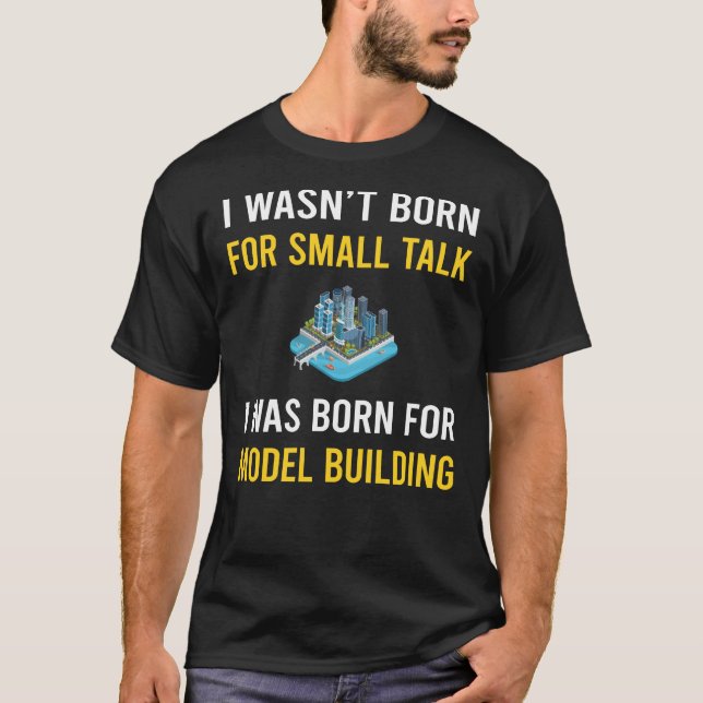 T-shirt Construction de modèles de petites présentations (Devant)