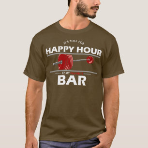 T-shirt Construction Du Corps Avec Barbell
