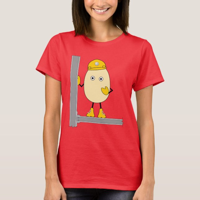 T-shirt Construction Egghead (Devant)