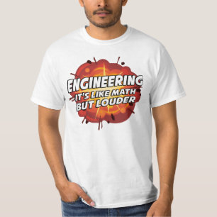 T-shirt Construction - elle est comme des maths mais plus