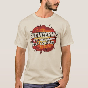 T-shirt Construction - elle est comme des maths mais plus