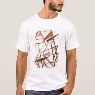 T-shirt Construction linéaire, c.1921 (gouache sur le