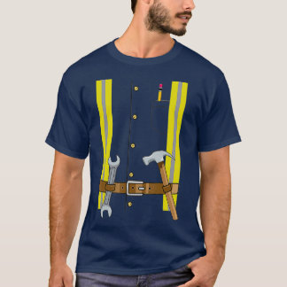 T-shirt Construction Worker Halloween Costume for Boys