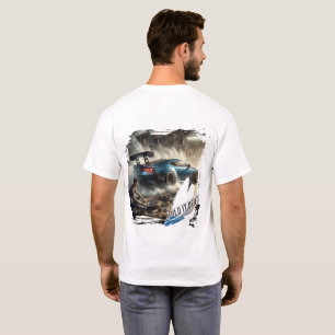 T-shirt Construisez-le Drift — Graphisme de course urbaine