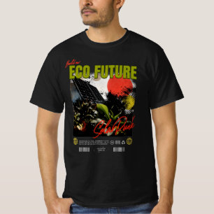 T-shirt Construisez notre avenir écologique - Solarpunk St