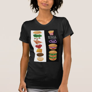 T-shirt Construisez un hamburger