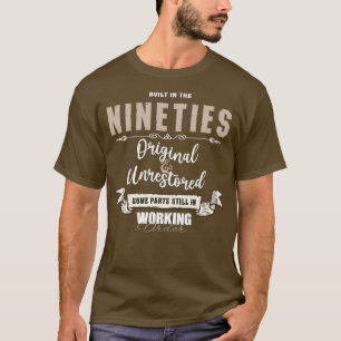 T-shirt Construit Dans Les Années 1990 D'Origine Non Resta