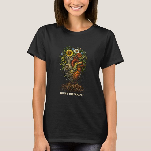 T-shirt Construit Différemment (Devant)