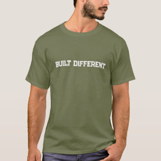 T-shirt Construit Différemment – Maillot Homme Motivant et