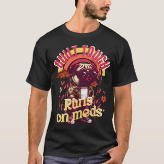 T-shirt Construit pour durer, tourne aux médocs - Moto Boh