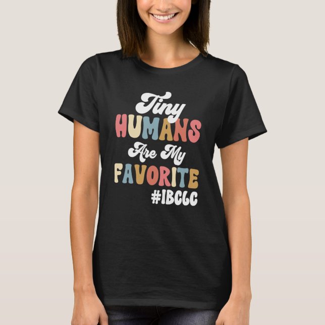 T-shirt Consultant en allaitement maternel IBCLC (Devant)